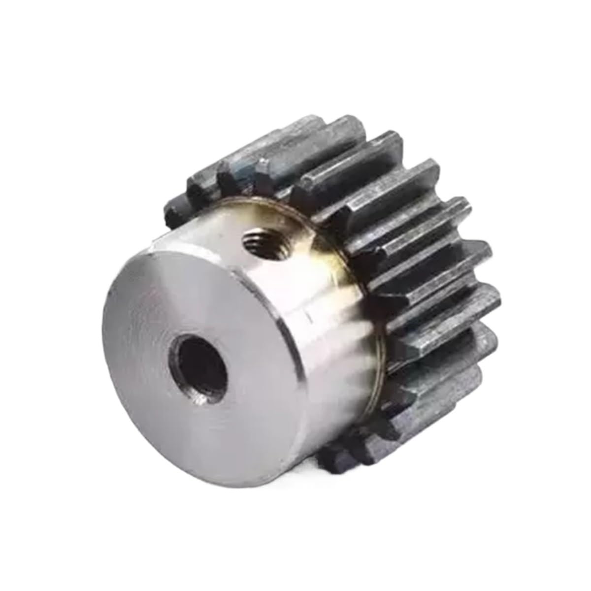 Cylindrical Drive 1pcs 0.7 Module 21 Teeth Carbon Steel Gear 3mm 3.17mm 4mm 5mm 6mm 8mm Bore 0.7M 21T Straight Teeth Spur Gear with Step Rack Machinery(4MM BORE)