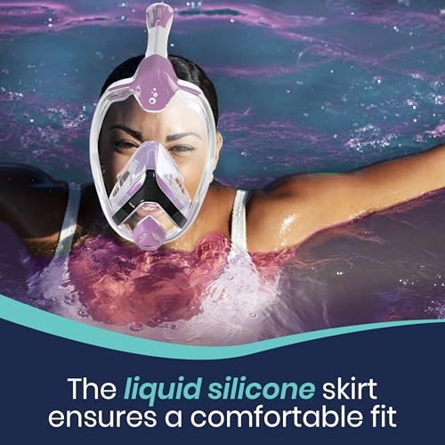 Phantom Aquatics Voda Full Face Snorkel Mask miniatura 4