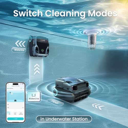 Image of AIPER HydroComm Pure 2026 Smart Pool Monitor, 5-in-1 Water Testing for Pools, Hot Tubs, and Spas, Features App Control and Real-Time Underwater Connectivity