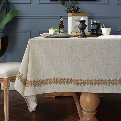 Couverture de table à manger en lin pour décoration de salle - 3