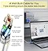 DTech 6 Feet USB to RS232 DB9 Female Serial Adapter Cable Windows 11 10 8 7 Mac Linux Serial to USB 2.0 with Prolific PL2303 Chip