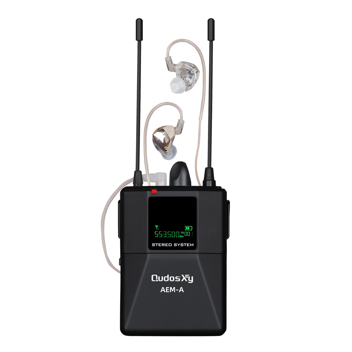 Stereo Wireless in Ear Monitor System Bodypack Receiver