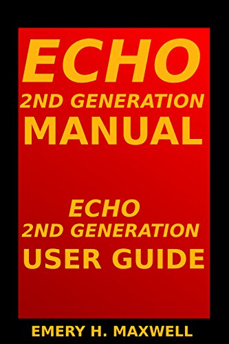 amazon echo dot 2nd generation manual