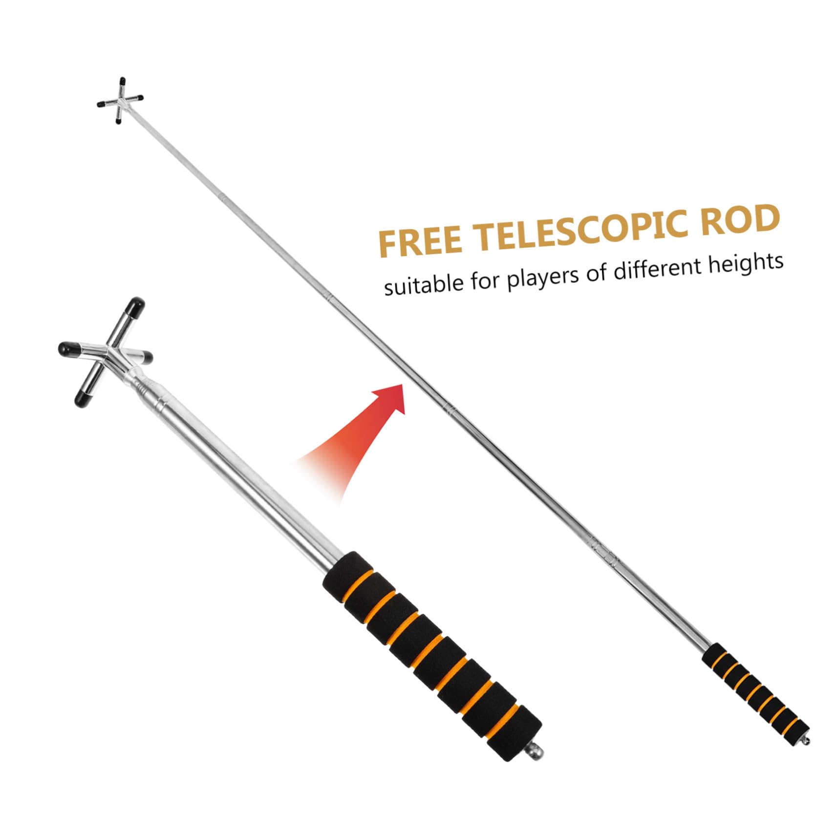 BESPORTBLE 3 Sztuk Cue Metalowy Most Do Snookera Akcesoria Bilardowe Metalowy Bilard Most Kij Most Stół Bilardowy Akcesoria Wielokrotnego Użytku Uchwyt Na Kije Bilardowe Stół Bilardowy