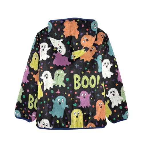 CHIFIGNO Girls Boys Zip up Hoodie Kids Hoodie Boys' Outerwear Jackets Coats with Pockets for Toddler and Kids2