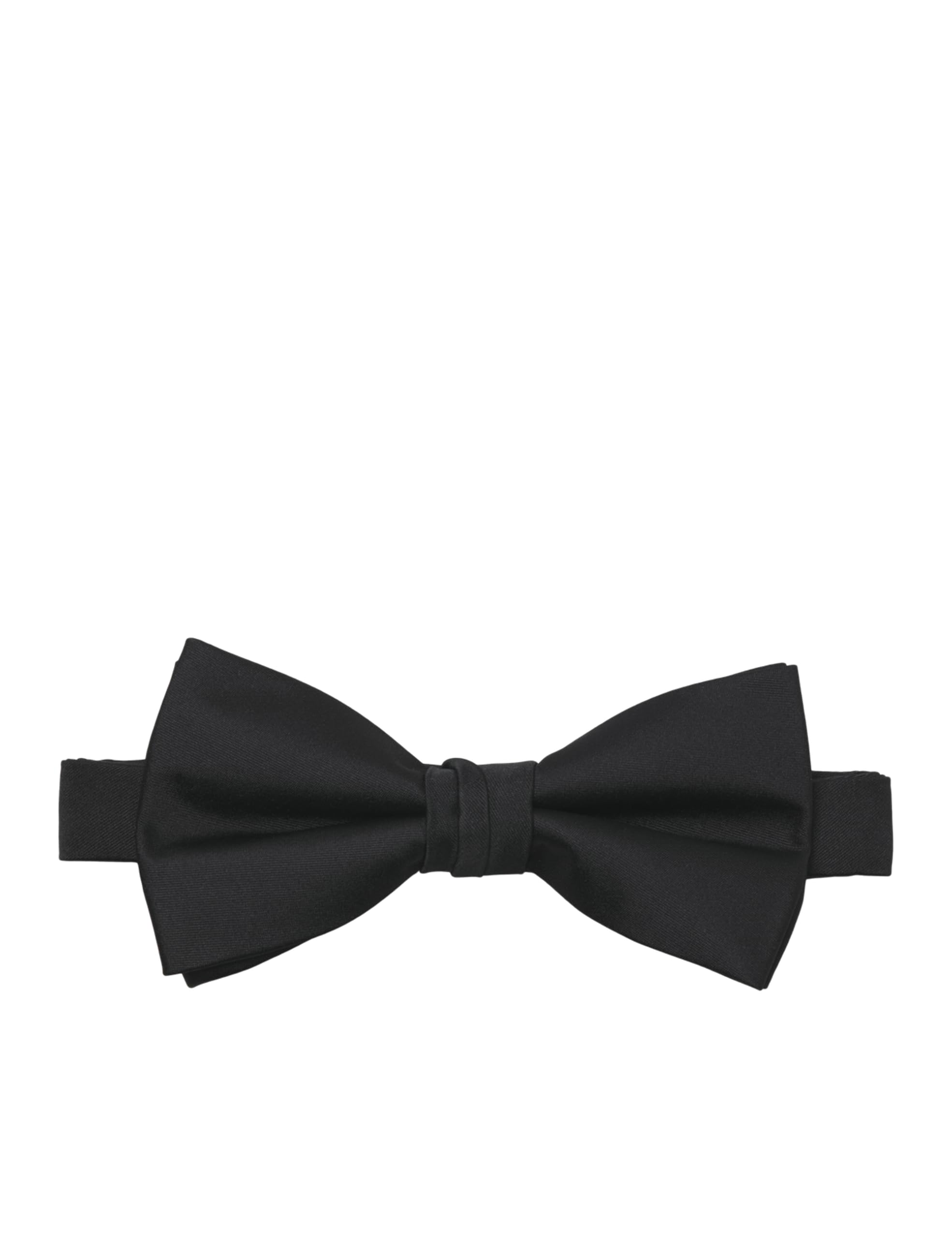 JACK & JONES Men's Jacsolid Bowtie Noos Bow-Tie, Black, One Size