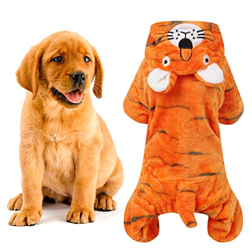 Disfraz para perro Halloween Popetpop talla S naranja miniatura 3