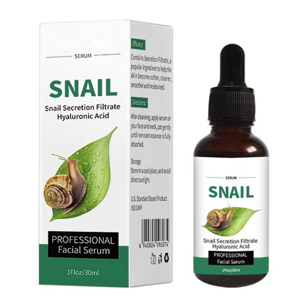 Snail Cream Snail Gel Cream, Natural Snail Secretes Mucus Extract Face Serum for Deep Nourishment That Smooths And Regenerates The Skin