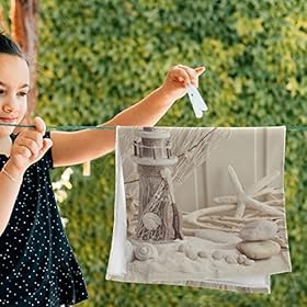 AIYOOLER Hand Towels for Bathroom Set of 2 Nautical Seashell Fishing Net Marine Ocean Beach Theme Lighthouse Starfish… 51qXYe2cStL. SS280