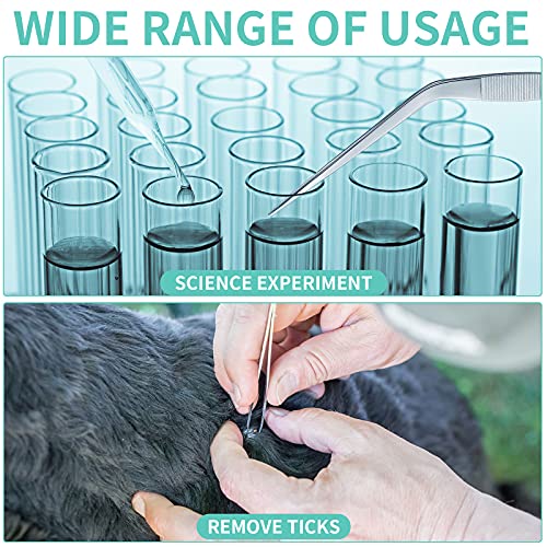 Honoson HONOSON-SETS TWEEZERS-06 8 Pcs Tweezers Set Stainless Steel Tweezers Forceps thumb #6