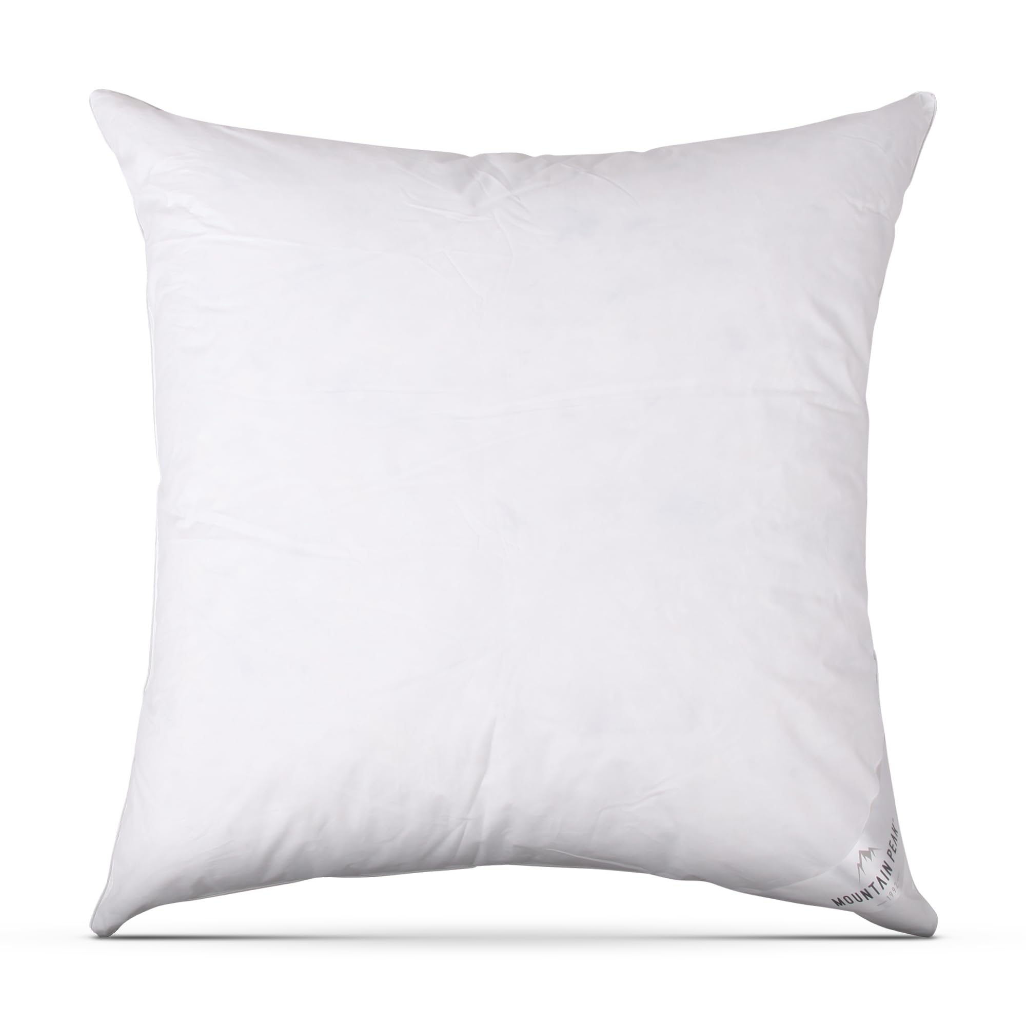 Bestlivings Kopfkissen Mountain Peak (80 x 80 cm) Made in Germany, Federkissen (80% Federn / 20% Daunen) ÖKO-Tex mit Perkal-Baumwoll Bezug, maschinenwaschbar