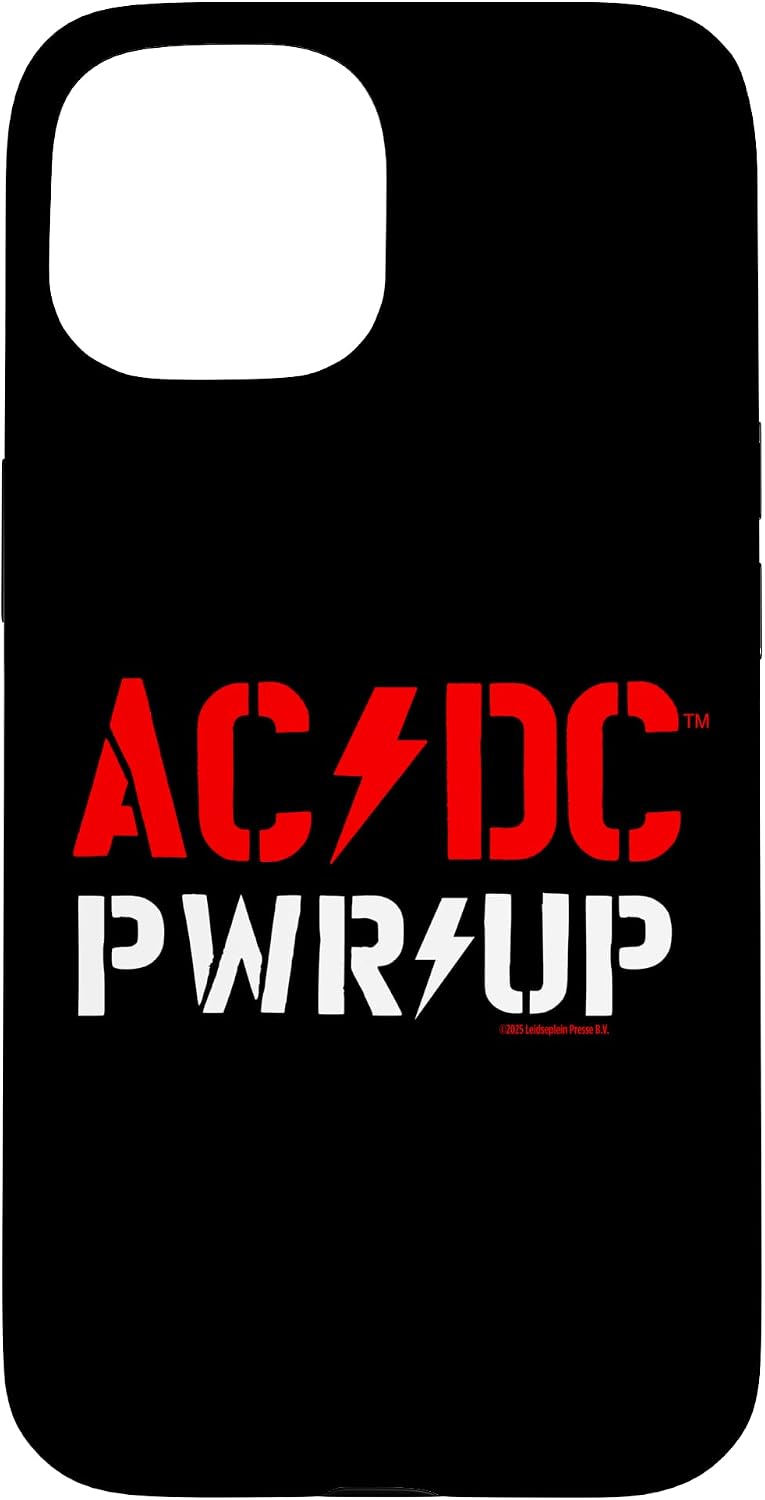 AC/DC PWR UP North America Tour Date Back 2025 Case for iPhone 16