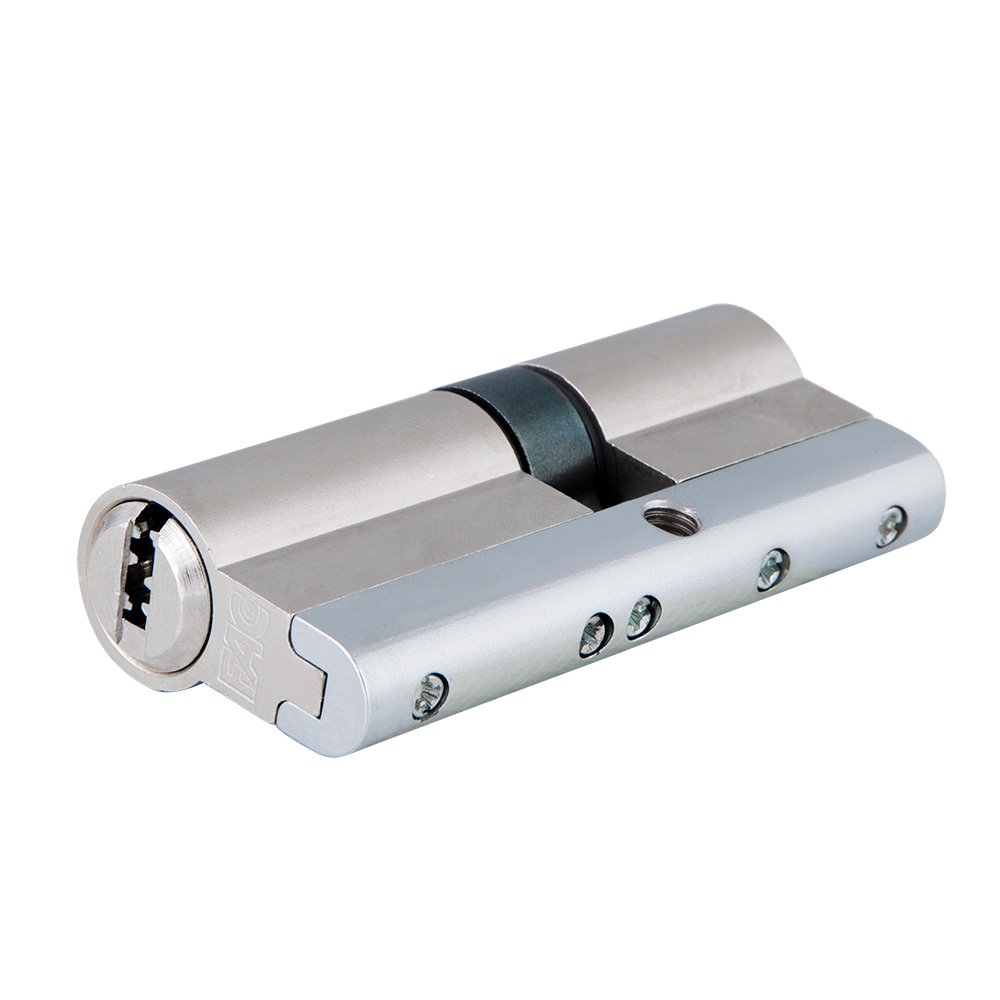 Fac 23254 Cilindro Profilo Europeo di Alta Sicurezza, cromo satinato, 70 mm