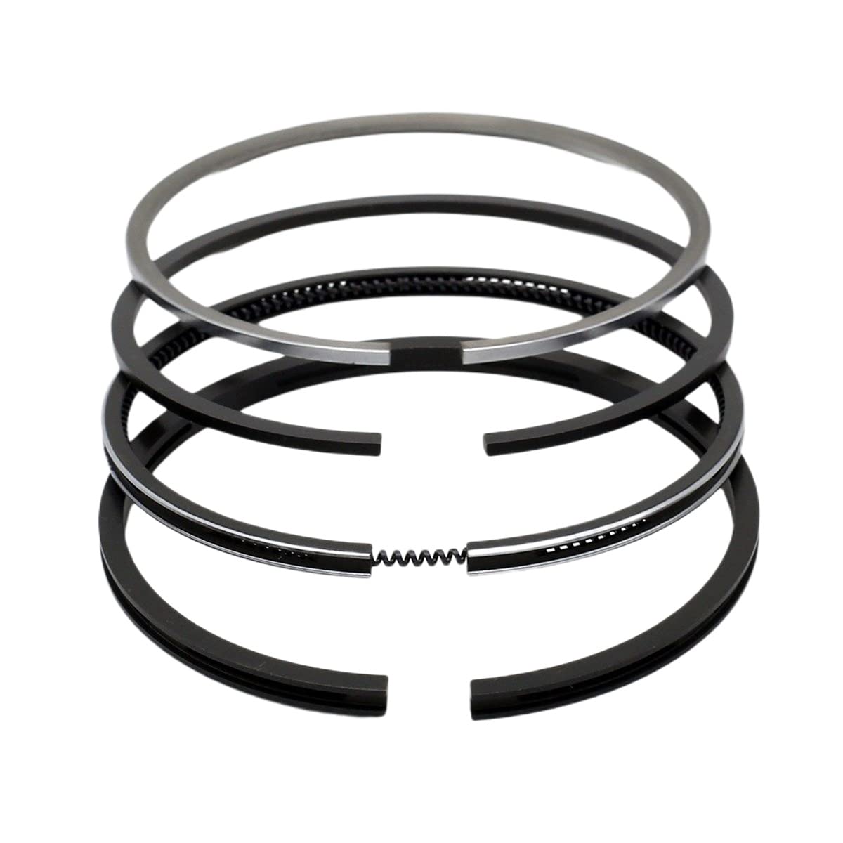 motokent PISTON RING SET (STD-87.31mm): PETTER/PH-1/PH-2/PHW-1/PHW-2-9158