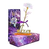 🌹 Wunderschön Verpackt: Jede 24 Karat Roségoldbeschichtung ist sorgfältig verpackt, Sie befindet sich in einer attraktiven Geschenkbox mit einem Halter, um Qualität und Geschenke zu verbessern. Ideale Dekoration für Ihr Zuhause, Büro, Schaufenster. Das perfekte Geschenk für einen Liebhaber oder eine Frau, um das Vertrauen in die Liebe auszudrücken, ist auch das beste Geschenk für eine Mutter, um sich zu bedanken und zu lieben.