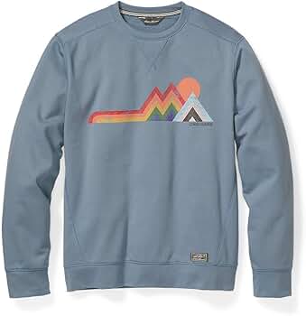 Eddie Bauer Camp Fleece Graphic Crewneck Sweatshirt - Pride