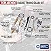 Engine Timing Chain Kit - Compatible with Buick, Chevy, GMC, Pontiac and Saturn - 2.0L, 2.2L, 2.4L - LaCrosse, HHR, Malibu, Terrain, G5, G6, Saab - Replaces 9-4201S, 12680750, 94201SX