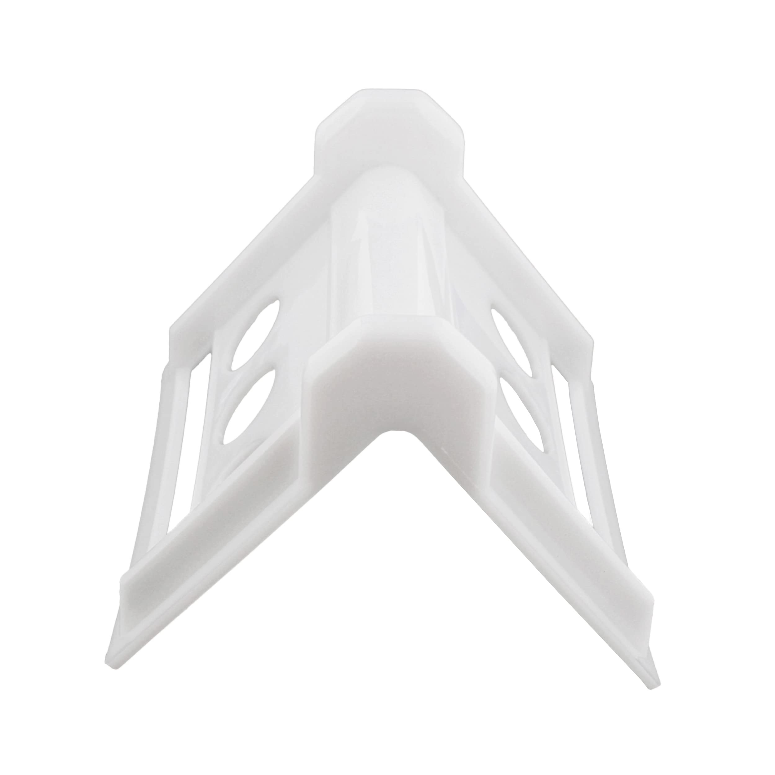 Bob's Industrial Supply BISupply Cargo Edge Protectors White 10 Pack – Protezioni angolari per cinghie di carico, protezione per cinghie angolari