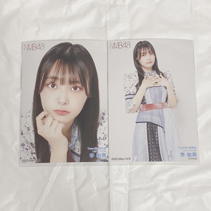 NMB48 李始燕 2022 June 月別ランダム生写真 2種 QWER