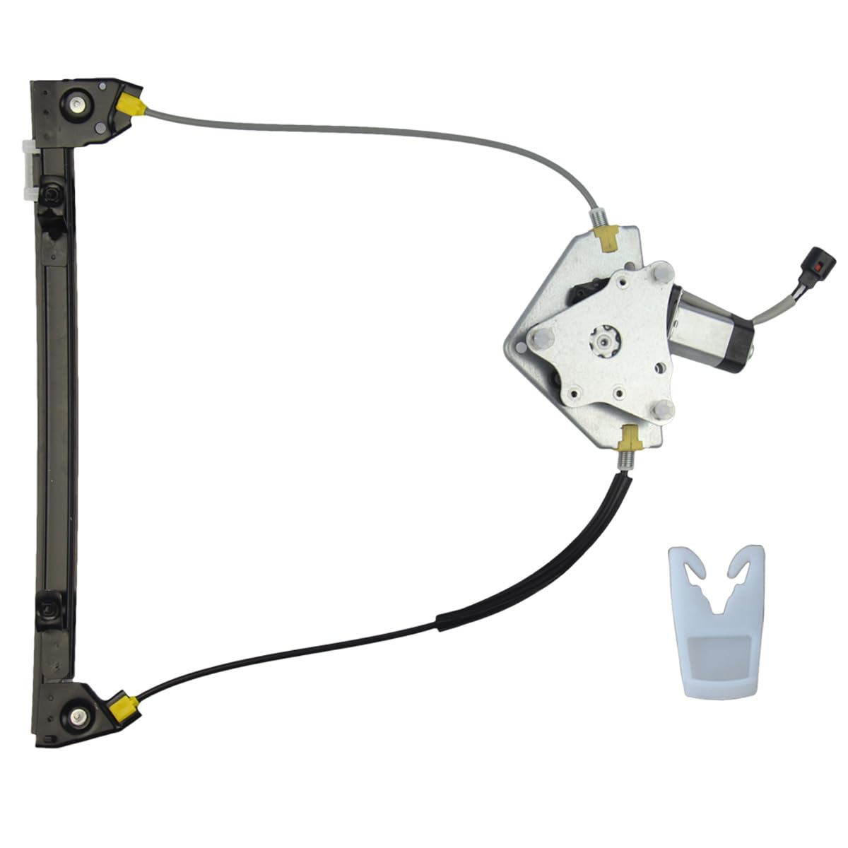 STARKIT PERFORMANCE Elevalunas compatible para Megane 1 Coupé (1995-2002) CON MOTOR DELANTERO IZQUIERDO (conductor) (3 puertas) 8200038151, 7700834394
