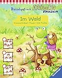  Im Wald: Kreuzworträtsel, Puzzle, 1000 Punkte (Rätselspaß mit Fridolin Frosch)