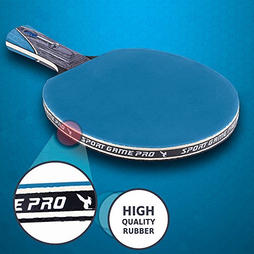 Ping-Pong-Paddle-with-Killer-Spin-Case-for-Free-Professional-Table-Tennis-Racket-for-Beginner-and-Advanced-Players-Improve-Your-Ping-Pong-Skills-with-JT-Ping-Pong-Paddle-Set Ping Pong Paddle with Killer Spin Case for Free Professional Table Tennis Racket for Beginner and Advanced Players Improve Your Ping Pong Skills with JT Ping Pong Paddle Set