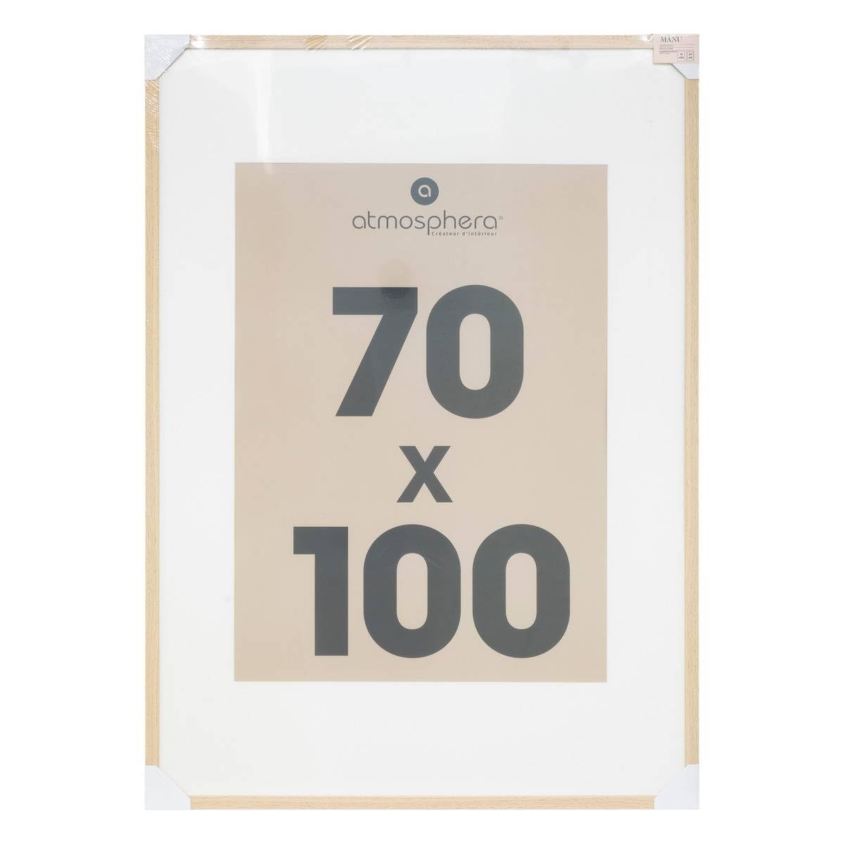 ATMOSPHERA CREATEUR D'INTERIEUR Cornice portafoto Manu 70 x 100 cm beige scatola espositore