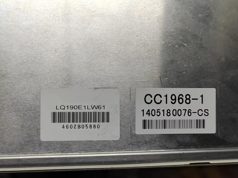 Image of Tested 19 inch LQ190E1LW61 LCD Display Panel Warehouse Spot