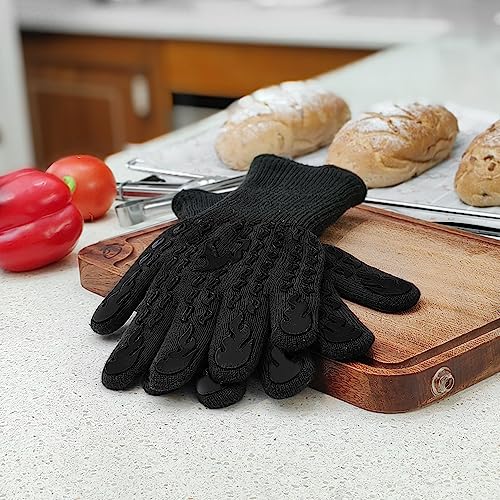 BBQ-Gloves-1472F-Extreme-Heat-Resistant-Fireproof-Ideal-for-Grilling-Barbecuing-Baking-Smoking-and-Camping-Suitable-for-Both-Men-and-Women-Perfect-for-Handling-Hot-Food-Safely