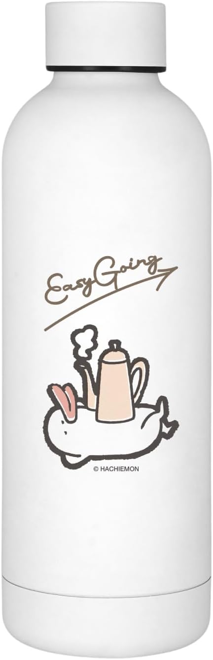 Gourmandies HCM-16A Bee Emon Stainless Steel Bottle, 16.9 fl oz (500 ml), Bee Emmon