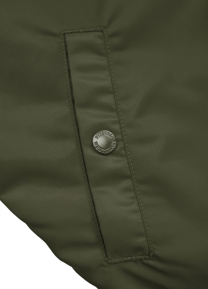 PITBULL - Giacca Uomo Mezza Stagione Flyers Bomber, Giubbotto Uomo Primaverile Autunnale, Bomber Jacket, Mens Jacket, Giubotti, Le Cerniere in Metallo, Giubino - Giacca Estiva