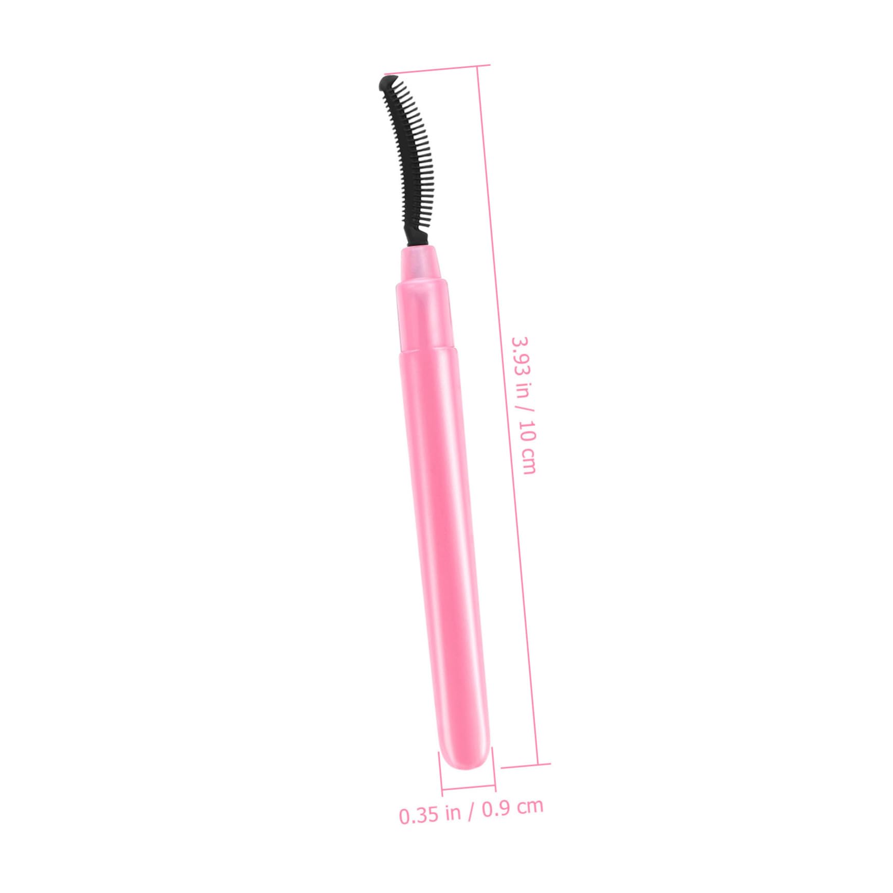 HONMEET Gentle Silicone Lash Brush Set 6pcs Eyelash Makeup Brush Wands for Lashes