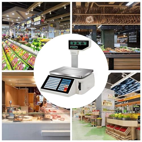 Báscula digital con doble pantalla y caja para efectivo 30Kg miniatura 7