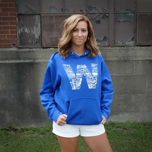 SCOBAR Hand-drawn W Skyline Hoodie, Printed in USA4