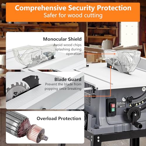 Tropow 02 10 Inch Table Saw With Stand thumb #1