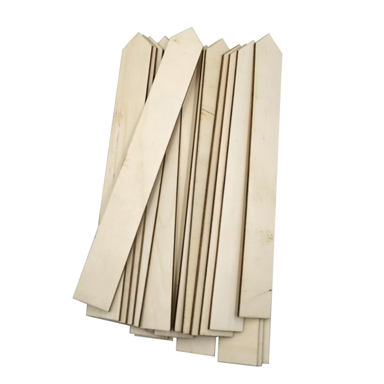Étiquettes De Jardin En 100 Pcs Marqueurs Pour Plantes Longue Bande De 24 * 3 Cm Jardinage Et L'organisation Faciles à Enfoncer Sol Solide Et