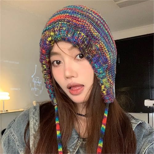 Chapeau femmes chaud pour affronter le froid bonnet tricoté mignon