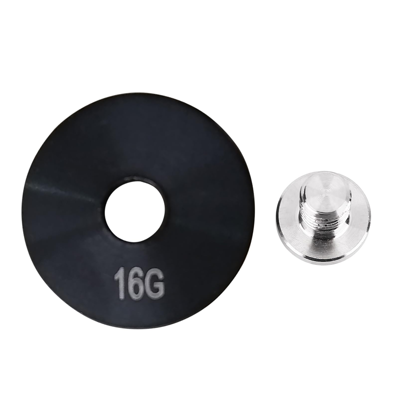 WPKD BLUEIY Golf Weight Screw,16g Stainless Steel Golf Club Weight Screw,0.5cm Center Hole Diameter,Max Diameter 2.1cm,for G30 Driver Head Clubs Training Accessory