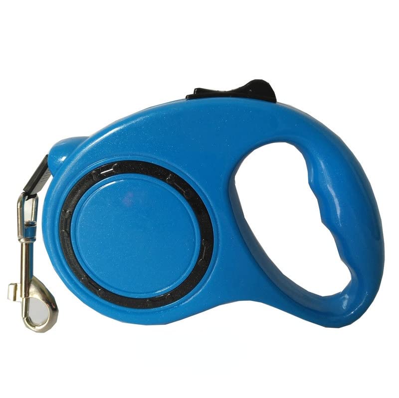 brostyle Pet Expansion Traction Rope Dog Automatic Traction Device 3 Meters 5 Meters Traction Band Portable Dog Rope Dog Chain(Blue,3)