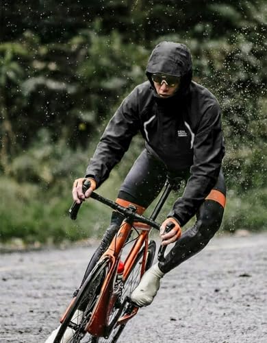 Image of KEMIMOTO Men's Packable Lightweight Rain Jacket with Rotatable Hood