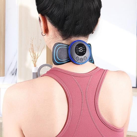 Krishna Creation Body Massage Machine for Pain Relief - Wireless 8 Mode and 19 Strength Level EMS Mini Butterfly Massage for Shoulder, Legs, Neck Krishna Creation Body Massage Machine for Pain Relief - Wireless 8 Mode and 19 Strength Level EMS Mini Butterfly Massage for Shoulder, Legs, Neck