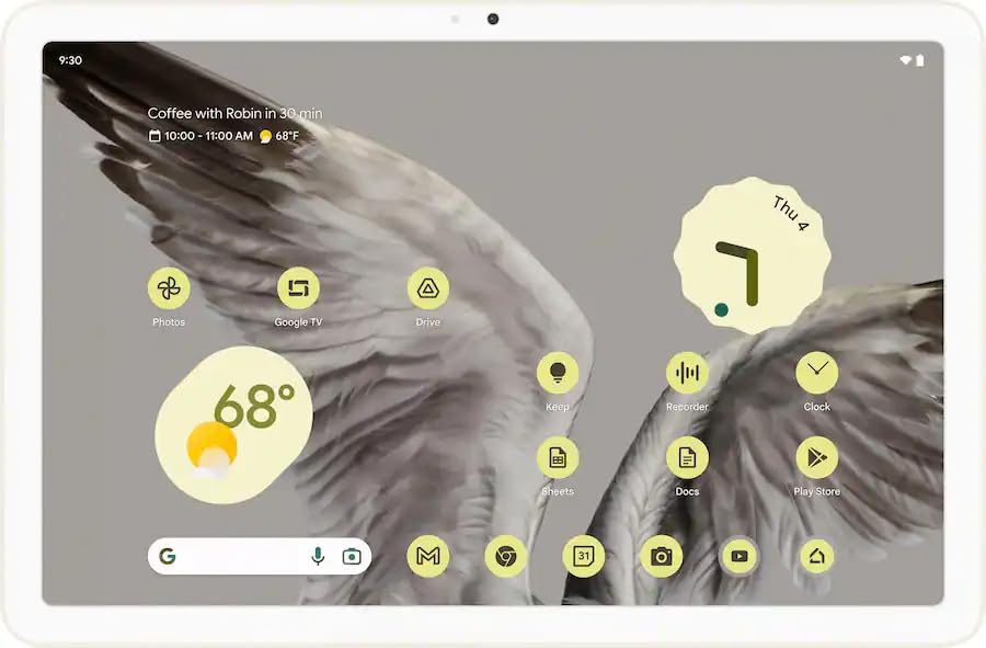 Image of Google - Pixel Tablet - 11 inch Android Tablet - 128GB - WiFi - Porcelain