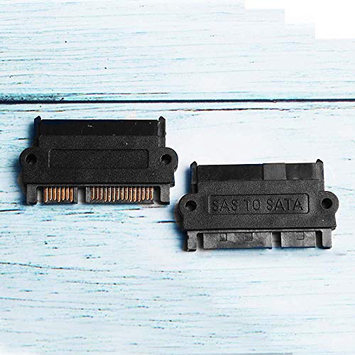 Wixine 2Pcs Main Board Small Port Sas Hard Disk Adapter Sff-8482 To Sata 22 Pin Adapter Card #TOP6