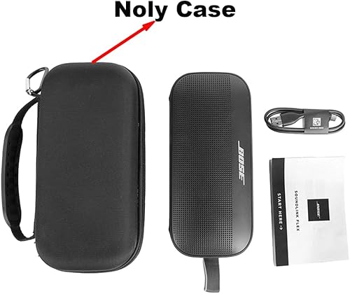 Miniatura 8 de Estuche de transporte duro para Bose SoundLink Flex Bluetooth altavoces portátiles, viajes al aire libre inalámbrico impermeable altavoz portátil