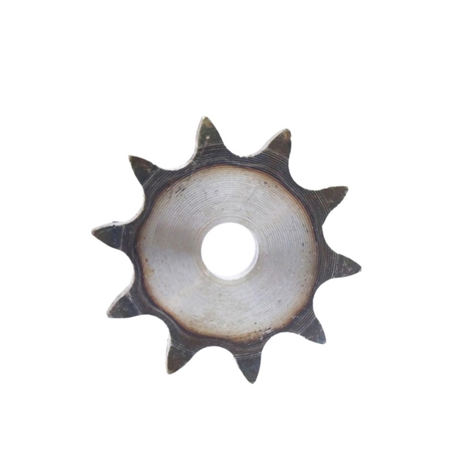 Bevel Gear Pinion Hardware Mechanical 1pcs 08B Flat Chain Sprocket 10-25 Teeth A3 Steel Pitch 12.7mm Flat Piece Chain Sprocket Industrial Drive Sprocket(10 Teeth)