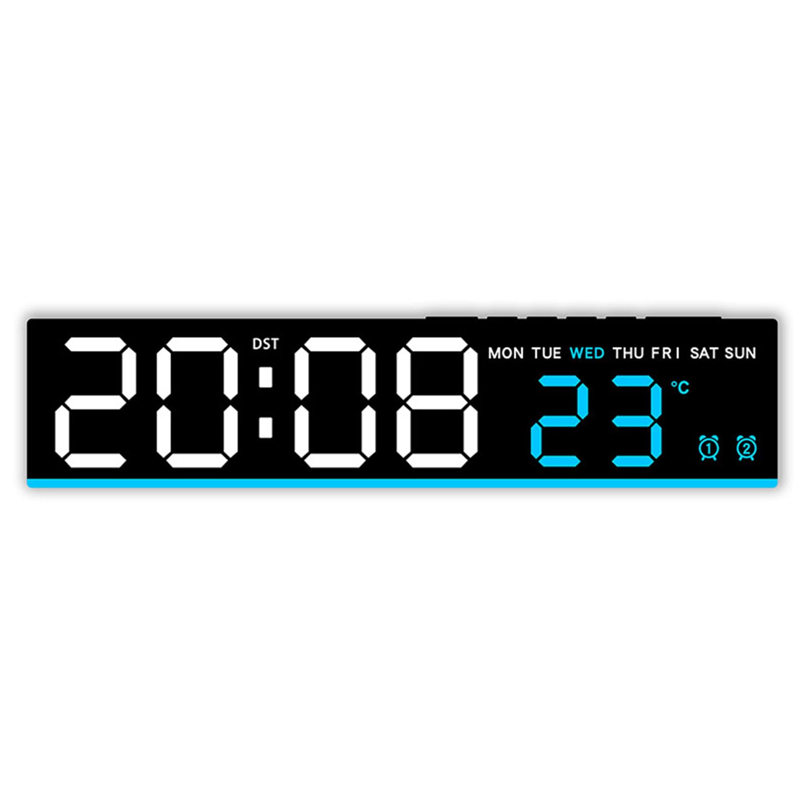 Kaeltsyn Intelligent Sunrises Alarm Clock with Gentle Night Light for Natural Wake Up and Bedroom 22x3x5cm Alarm Clock Bedlight
