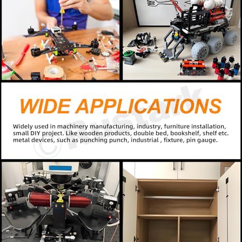 Rustark 304 Edelstahl Dübelbolzen Zylindrische Regalstütze Peg Pin Rod Fast-Elemente Sortiment Kit (22 sizes)