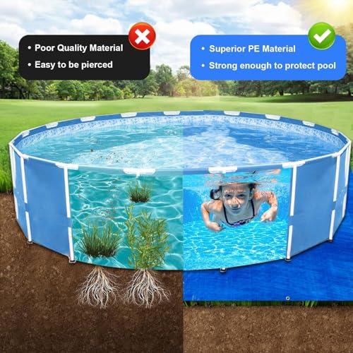 Tapis de sol liner piscine étanche contre les déchirures - 4