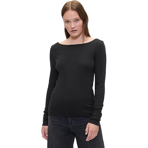 GAP Women's 2-Pack Long Sleeve Boatneck Knit Top