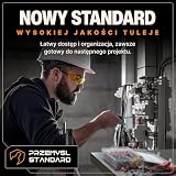 BAURIX® Końcówek kablowych 2000 sztuk - Zestaw końcówek kablowych zamawianych wg norm DIN - [0,5-10 mm²] - Końcówki zaciskowe - Ferrules - Profesjonalny zestaw izolowanych tulejek